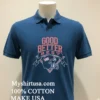 Chicago Bears Good Better Best Helmet Shirt Navy Shirt 1