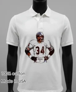 Chicago Bears Walter Payton Sweetness 34 Shirt