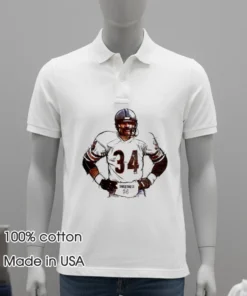Chicago Bears Walter Payton Sweetness 34 Shirt