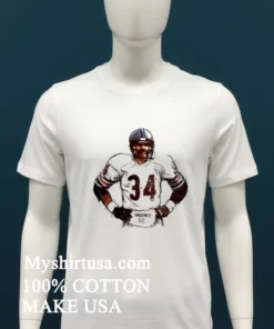Chicago Bears Walter Payton Sweetness 34 Shirt
