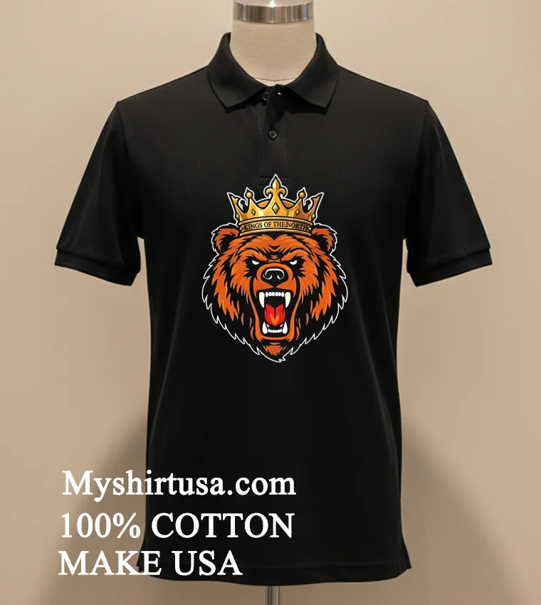 Chicago Bears Wear The Crown Kings Of The North Shirt Balck Shirt 2