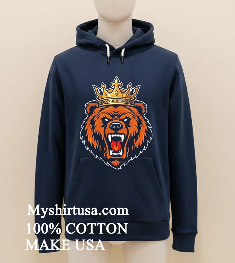 Chicago Bears Wear The Crown Kings Of The North Shirt - navy-shirt Chicago Bears Wear The Crown Kings Of The North Shirt Navy Shirt 1