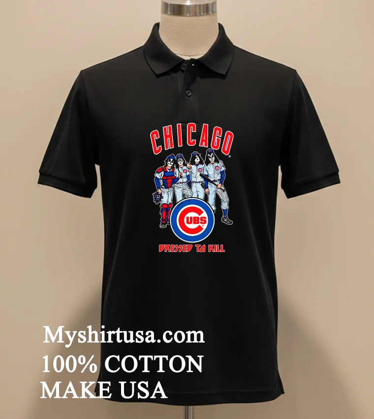 Chicago Cubs Dressed To Kill Shirt Balck Shirt