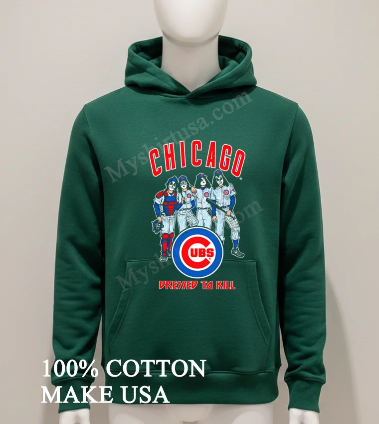 Chicago Cubs Dressed To Kill new t-shirt - hoodie-shirt Chicago Cubs Dressed To Kill Shirt Hoodie Shirt