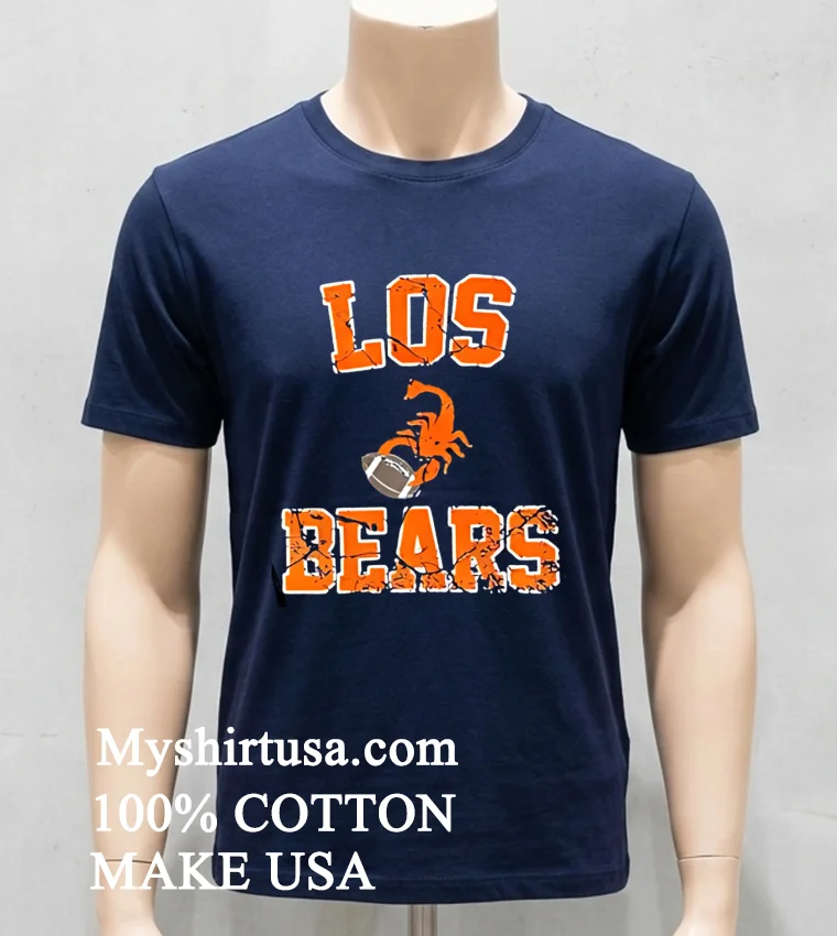 Chicago Los Bears Scorpion Shirt - navy-shirt Chicago Los Bears Scorpion Shirt Navy Shirt