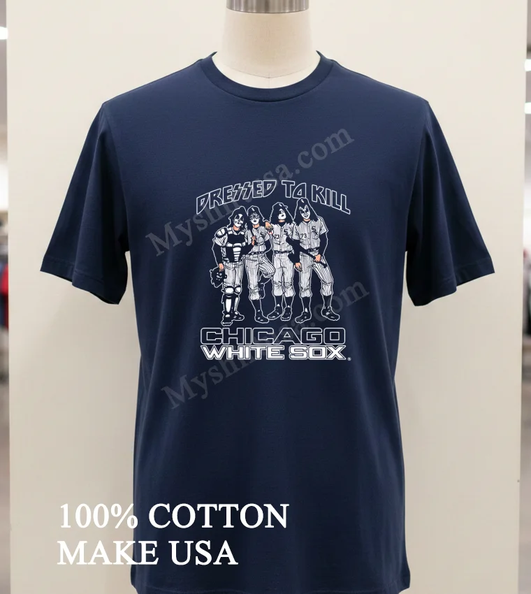 Chicago White Sox Dressed To Kill new t-shirt - navy-shirt Chicago White Sox Dressed To Kill Shirt Navy Shirt 1
