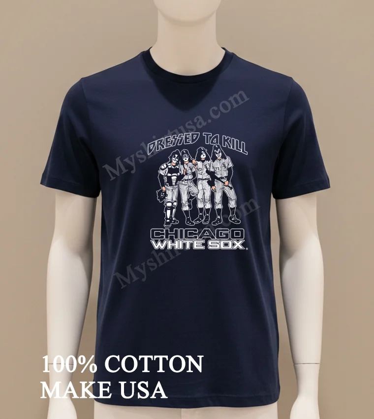 Chicago White Sox Dressed To Kill new t-shirt - navy-shirt Chicago White Sox Dressed To Kill Shirt Navy Shirt