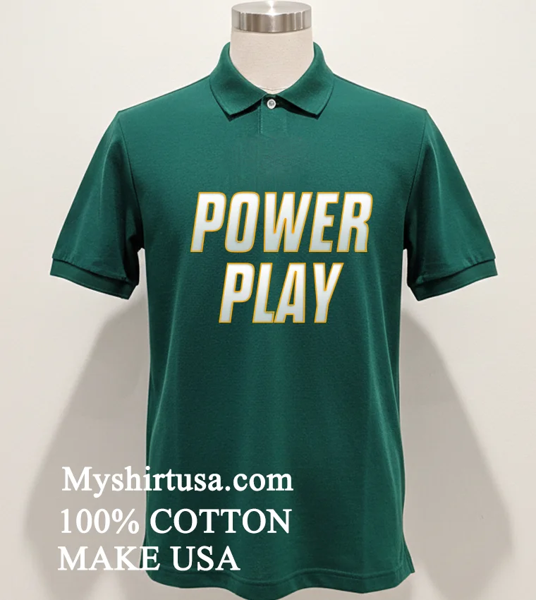 Chicago Wolves Power Play Shirt - green-shirt Chicago Wolves Power Play Shirt Green Shirt