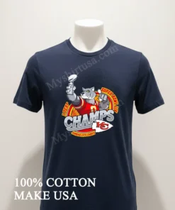 Chiefs Vs. Eagles Super Bowl Lix 3 Peat Mascot Glory funny america t-shirts