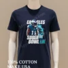 Chiefs Vs Eagles Super Bowl Lix A J Brown Scream Shirt Navy Shirt