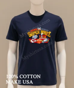 Chiefs Vs Eagles Super Bowl Lix Can T Stop The Chop 2025 Champions funny america t-shirts