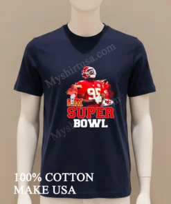 Chiefs Vs. Eagles Super Bowl Lix Chris Jones Scream funny america t-shirts