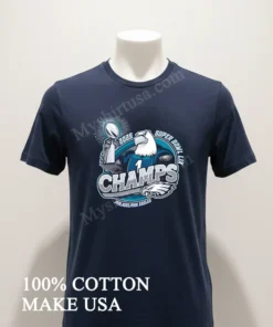 Chiefs Vs. Eagles Super Bowl Lix Eagles Mascot Glory funny america t-shirts