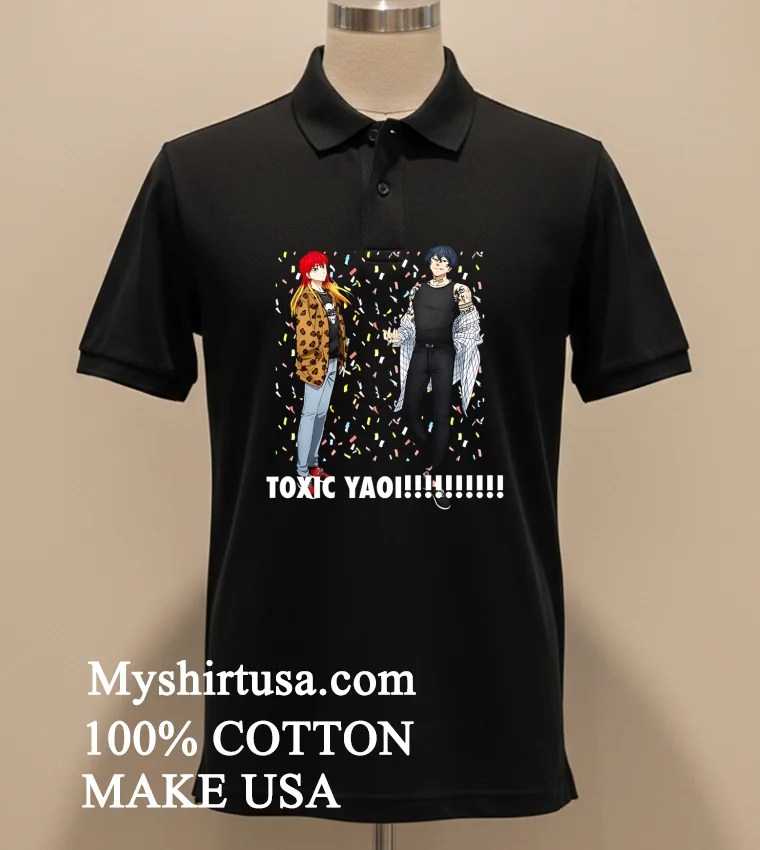 Chika Takiishi Villains Wiki Toxic Yaoi Anime Shirt Balck Shirt 2