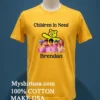 Children In Need Brendan Shirt Yellow T Shirt