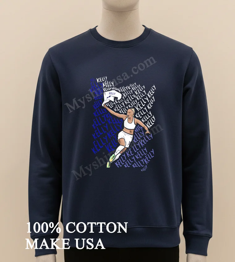 Chloe Kelly Footballer Celebration Shirt Long Sleve Shirt