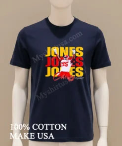 Chris Jones 95 Kansas City Chiefs Football Players Super Bowl 2025 funny america t-shirts