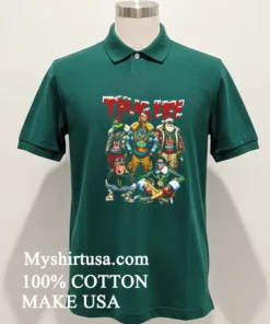 Christmas Thug Life Movie Characters Shirt