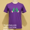 Christmas Wear For Santas Elves Who Love Shirt Purple Shirt