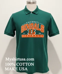 Cincinnati Bengals Est 1968 Football Athletic Banner Shirt