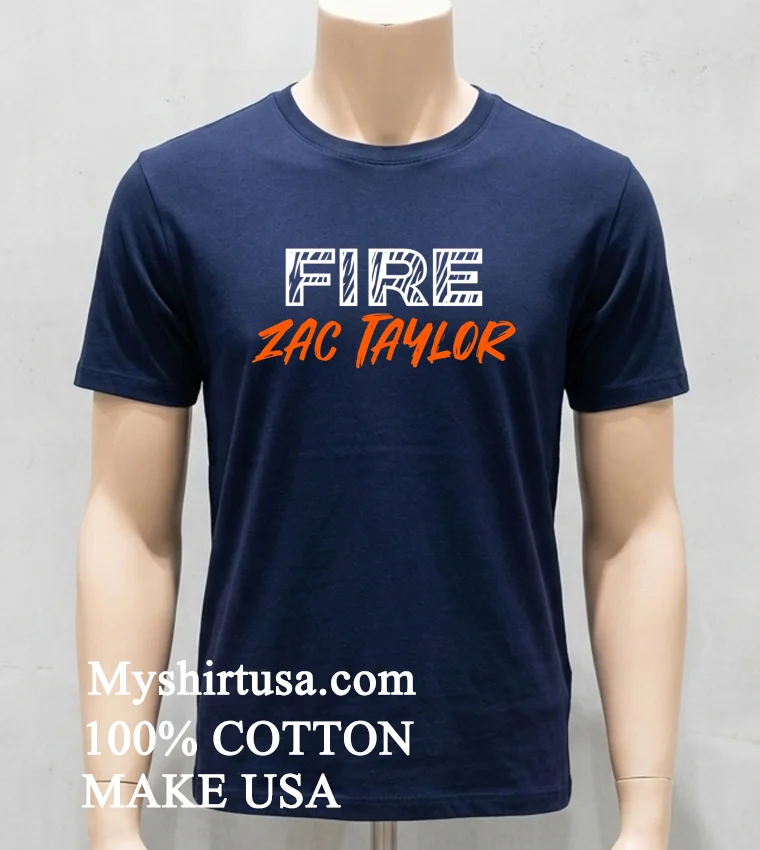 Cincinnati Bengals Fire Zac Taylor Shirt - navy-shirt Cincinnati Bengals Fire Zac Taylor Shirt Navy Shirt