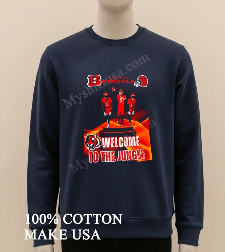 Cincinnati Bengals Welcome To The Jungle Shirt Long Sleve Shirt