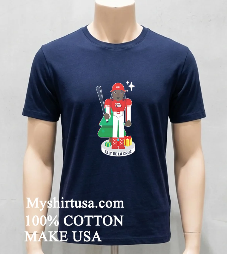 Cincinnati Reds Elly De La Cruz Nando Shirt Navy Shirt