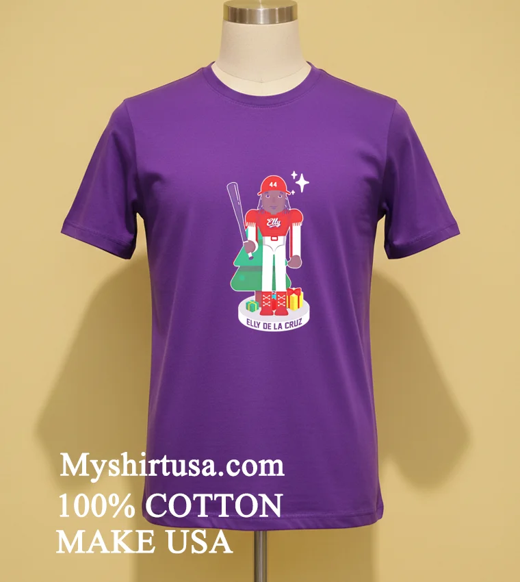 Cincinnati Reds Elly De La Cruz Nando Shirt - purple-shirt Cincinnati Reds Elly De La Cruz Nando Shirt Purple Shirt