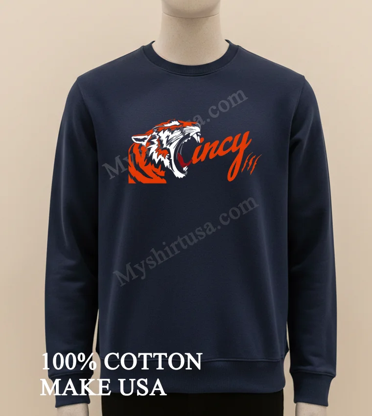 Cincinnati Tigers Scream new t-shirt - long sleve shirt Cincinnati Tigers Scream Shirt Long Sleve Shirt