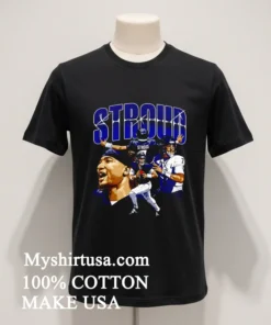 C.j. Stroud Houston Collage Graphic Retro new t-shirt