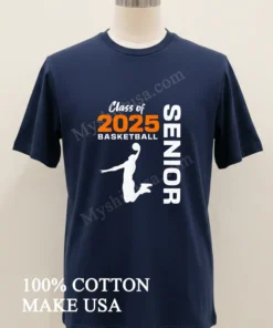 Class Of 2025 Basketball Senior funny america t-shirts