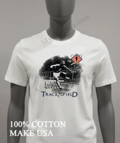 Classics Insport Track And Field Hurdle Athlete Graphic funny america t-shirts