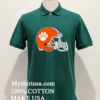 Clemson Tigers American Football Helmet Shirt Green Shirt