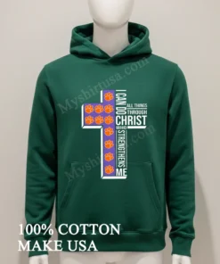 Clemson Tigers I Can Do All Things Through Christ Who Strengthens Me new t-shirt