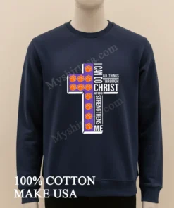 Clemson Tigers I Can Do All Things Through Christ Who Strengthens Me new t-shirt