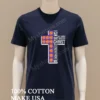 Clemson Tigers I Can Do All Things Through Christ Who Strengthens Me Shirt Navy Shirt