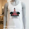 Clemson University Tillman Hall Clock Tower Graphic Shirt White T Shirt 3