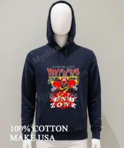 Cleveland Browns End Zone Graphic funny america t-shirts