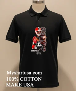 Cleveland Browns Shedeur Sanders Signature Baseball new t-shirt