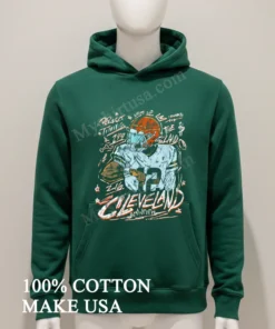 Cleveland Football Perfect Timing The Land Retro new t-shirt