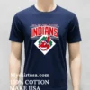 Cleveland Indians Logo 1991 Shirt Navy Shirt