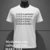 Click To Apologize Click To Be Saved Click To Forgive Click To Forget Click To Be Pure Shirt White T Shirt 3