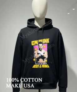Cm Punk Best In The World Wrestling Graphic funny america t-shirts