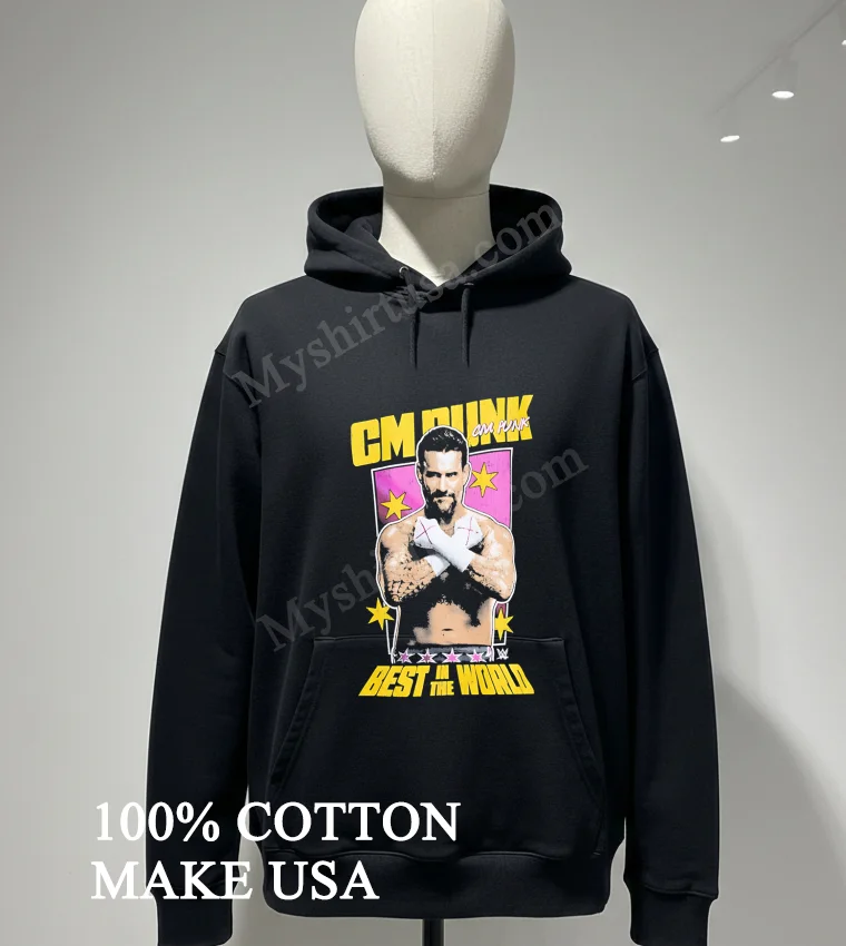 Cm Punk Best In The World Wrestling Graphic Shirt Hoodie Shirt