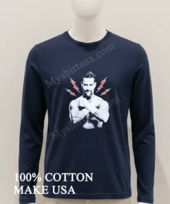 Cm Punk Best In The World Wrestling Lightning Bolt funny america t-shirts