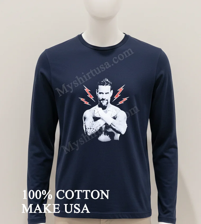 Cm Punk Best In The World Wrestling Lightning Bolt Shirt Hoodie Shirt 1