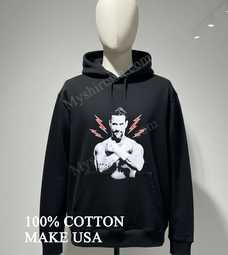 Cm Punk Best In The World Wrestling Lightning Bolt Shirt Hoodie Shirt