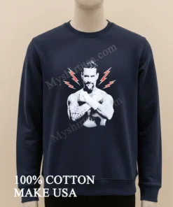 Cm Punk Best In The World Wrestling Lightning Bolt funny america t-shirts