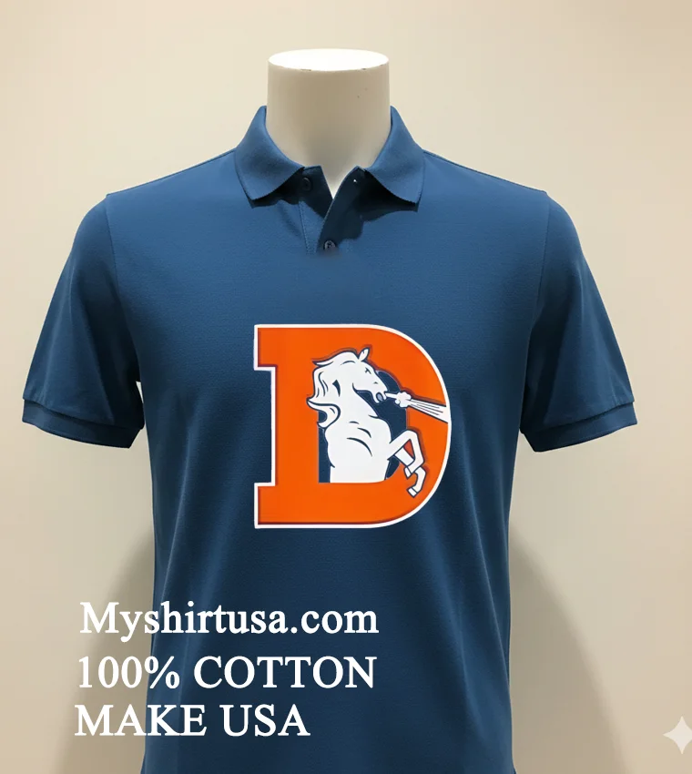 Coach Payton Denver Broncos The Mile High City Shirt Navy Shirt 1