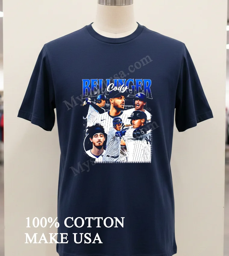 Cody Bellinger New York Yankees Graphic Mlb new t-shirt - navy-shirt Cody Bellinger New York Yankees Graphic Mlb Shirt Navy Shirt 1